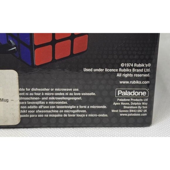 Vintage 1974 Rubik's Cube Classic Strategy Game Novelty Fun Coffee Mug Gift - Picture 9 of 12